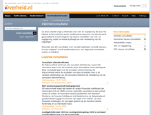 Tablet Screenshot of internetconsultatie.nl